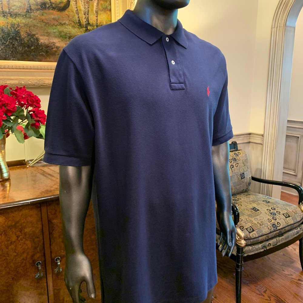 POLO RALPH LAUREN MEN’S CLASSIC FIT MESH POLO XL - Picture 4 of 5